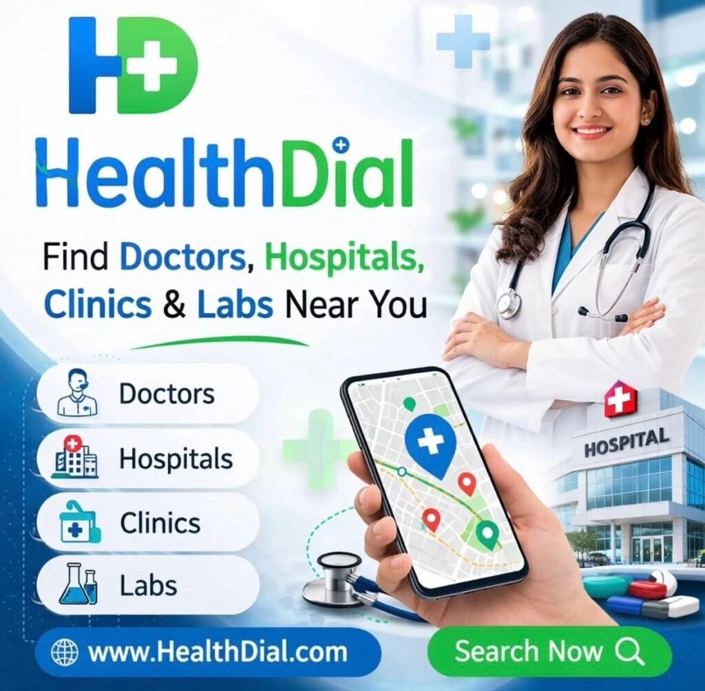 HealthDial App: A Smart Digital Solution for Finding Doctors & Hospitals Instantly in India 9 image